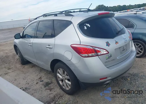 2012 Nissan Murano Sl from USA, damaged, VIN JN8AZ1MU6CW102647